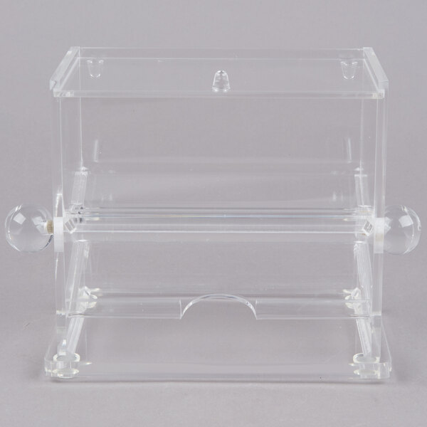 Acrylic Dispenser for 5" Unwrapped Stirrer Straws