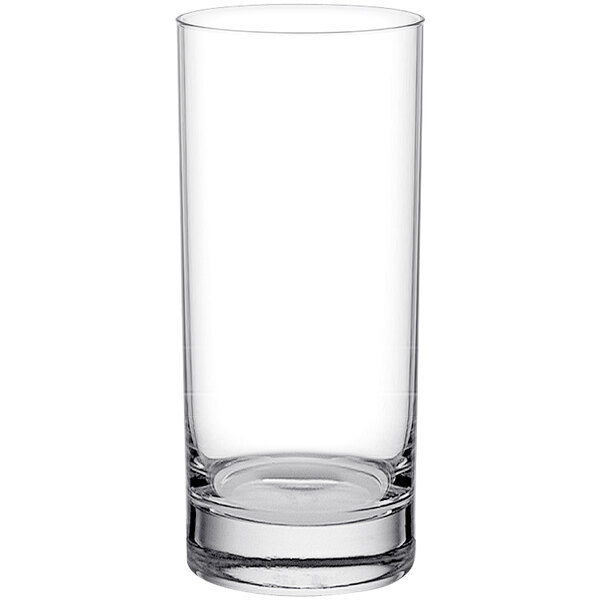 A San Marino highball glass filled with a clear liquid.