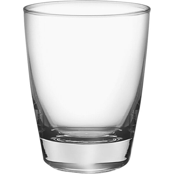A Tiara clear glass double old fashioned tumbler.
