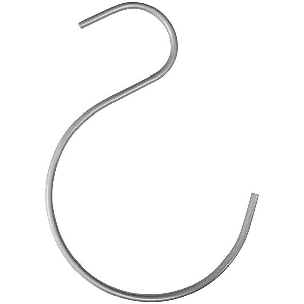 A 7" chrome S-shaped pants hook.