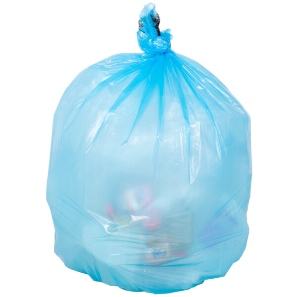 46 Gallon 1.5 MIL Recycling Bags, 37 x 46