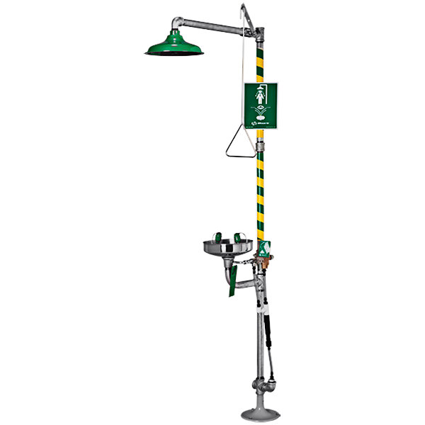 Haws Axion MSR 88 1/4" Emergency Shower and Eye / Face Wash Station