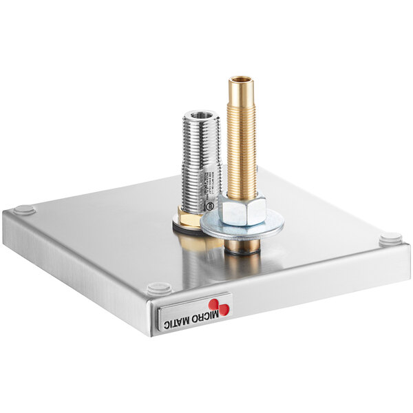 Micro Matic MM5821 6 3/8" Surface Mount Glass Rinser