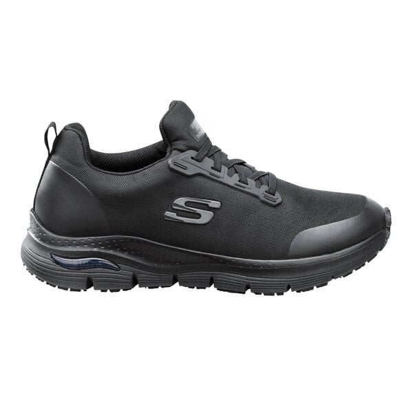 black skechers dress shoes SKECHERS SLIP-INS: CASWELL-ALFEE Lace-Up Business Shoes 205220