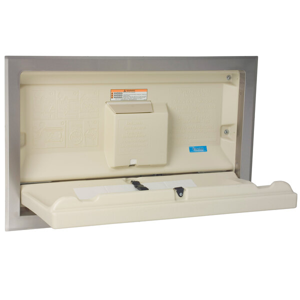 Koala Kare KB10000ST Horizontal Recessed Mounted Baby Changing Station