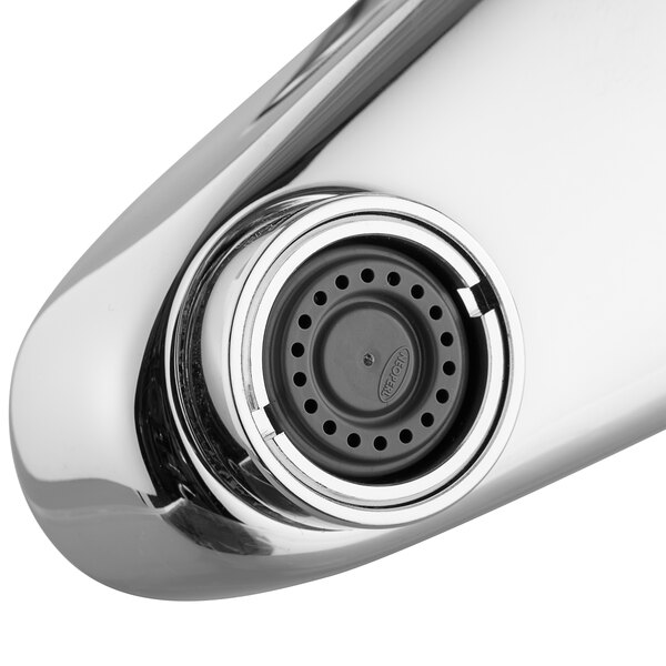 Chicago Faucets 420E2805ABCP DeckMounted Manual Sink Faucet with 4