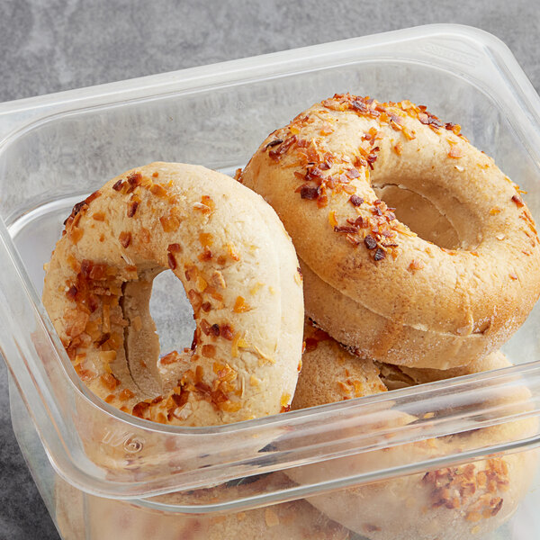 The Greater Knead GlutenFree Onion Bagel 4.5 oz. 36/Case