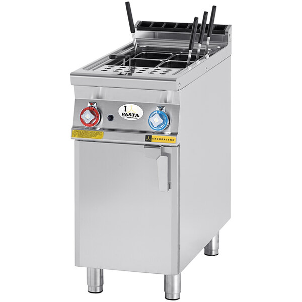 Arcobaleno APCG35 Aurora 11 Gallon Liquid Propane Pasta Cooker - 47,600 BTU