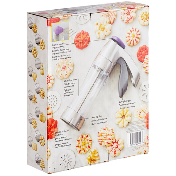 Wilton 191001678 Preferred Cookie Press with 12 Disks