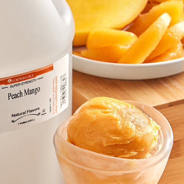 LorAnn Oils AllNatural Peach Mango Super Strength Flavor 1 Gallon