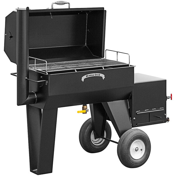 Meadow Creek SQ36 Offset Barbeque Smoker