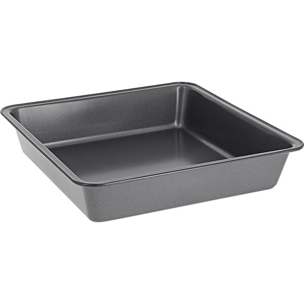 de Buyer 8 7/8" x 8 7/8" Square NonStick Steel Cake Pan 4700.22