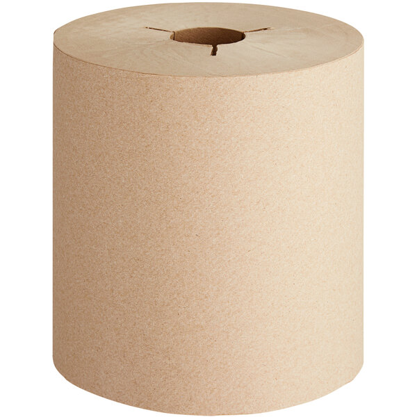 Tork Universal Natural Kraft 1Ply Notched Paper Towel Roll H80, 800