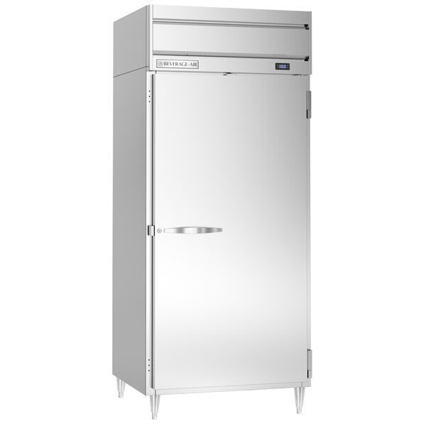 Beverage-Air HFPS1W-1S Horizon Series 35" Solid Door All Stainless Steel Wide Reach-In Freezer