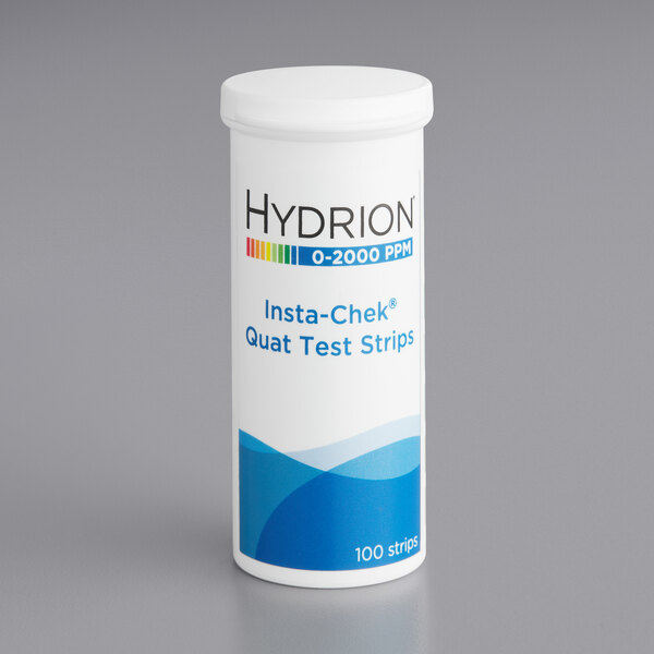 Hydrion QT2000 Quaternary 02000ppm HighRange Sanitizer