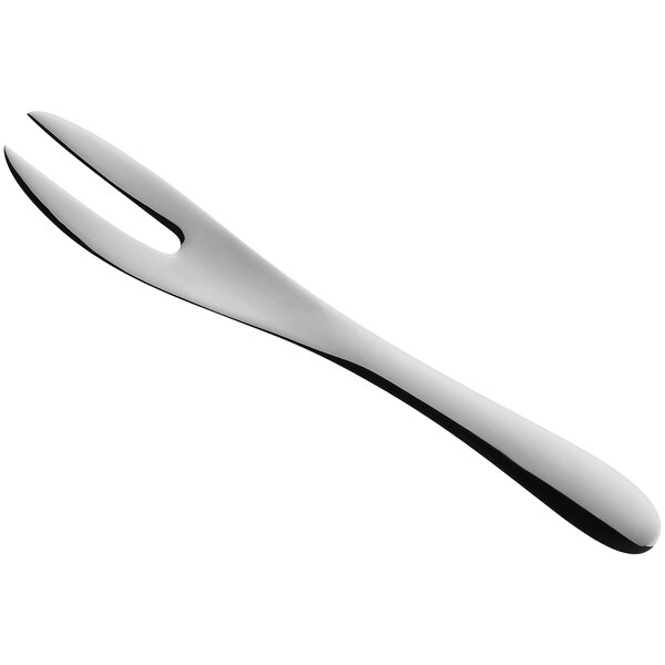 A RAK Porcelain Savoury stainless steel dinner fork with a silver handle.