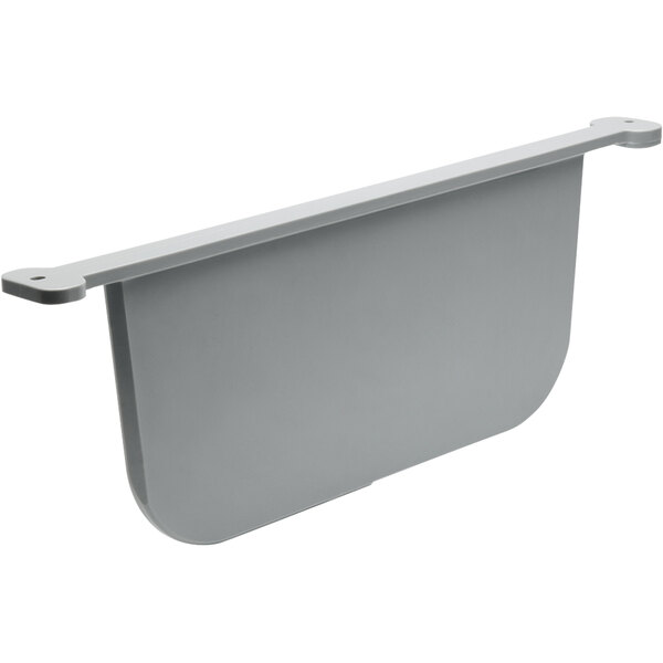 A grey plastic ChocoVision baffle with two holes.