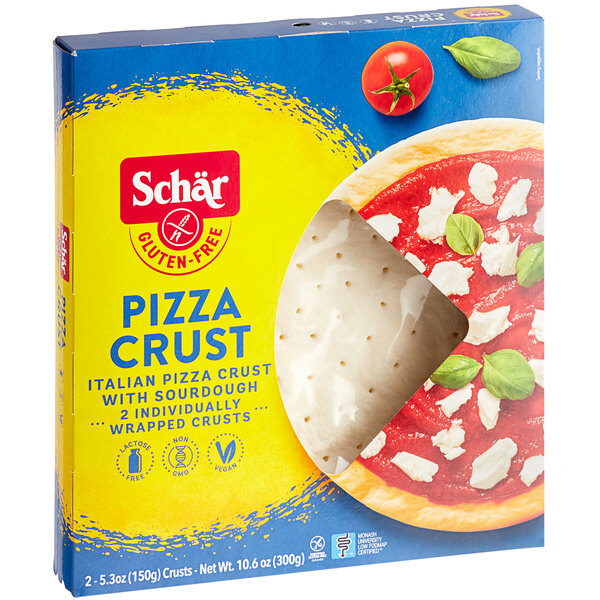 Schar GlutenFree Pizza Crust 2Count 4/Case