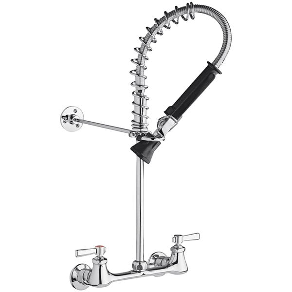 Chicago Faucets 523369ABCP Mini PreRinse WallMounted Faucet with 2 3