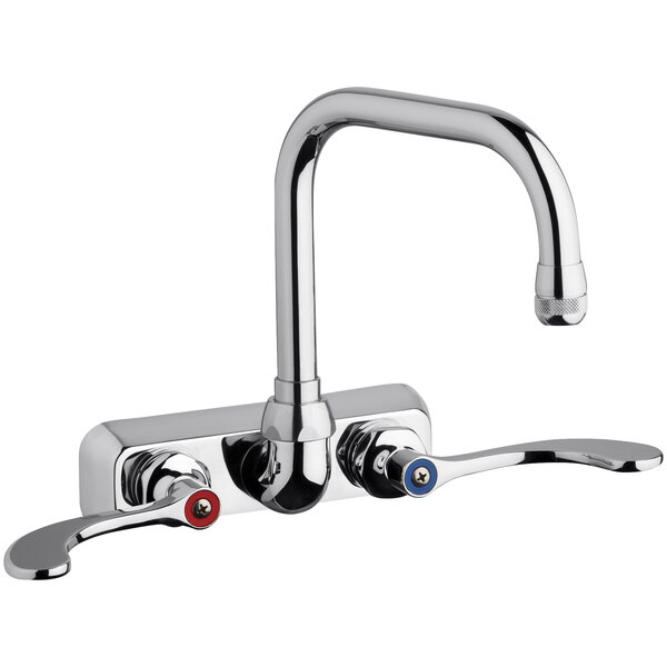Chicago Faucets W4WDB6AE1317ABCP WallMounted Faucet with 4" Centers