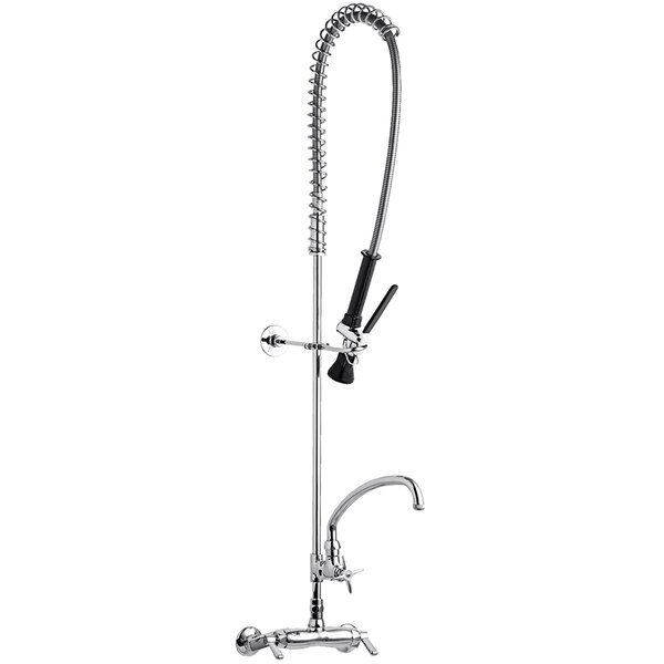 Chicago Faucets 923H613XKCAB WallMounted PreRinse Faucet with