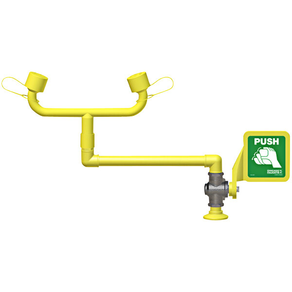 Chicago Faucets 8404RHNF DeckMounted Safety Eye / Face Wash Faucet