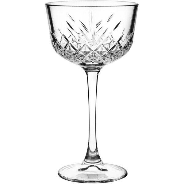 Pasabahce Timeless Vintage 5.75 oz. Nick and Nora Glass - 6/Case