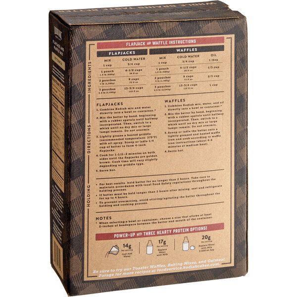 Kodiak Cakes Chef Series Buttermilk Flapjack and Waffle Mix 4.5 lb.