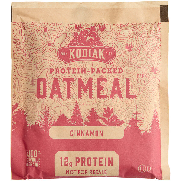 Kodiak Cakes Cinnamon Oatmeal Packet 1.76 oz. 36/Case