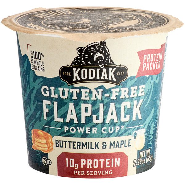 Kodiak Cakes GlutenFree Buttermilk and Maple Flapjack Cup 2.29 oz