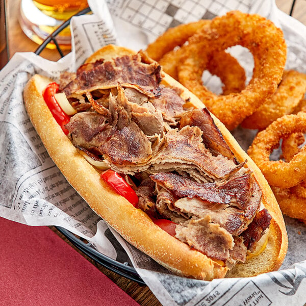 Original Philly WOW Seasoned Beef Sandwich Slices Case
