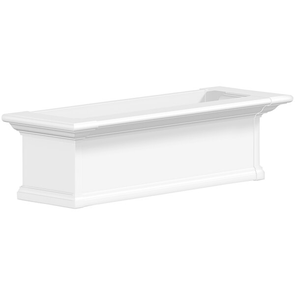 Mayne Yorkshire 36" White Window Box
