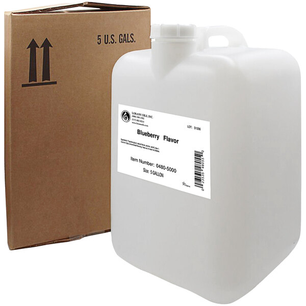 LorAnn Oils AllNatural Blueberry Super Strength Flavor 5 Gallon Pail