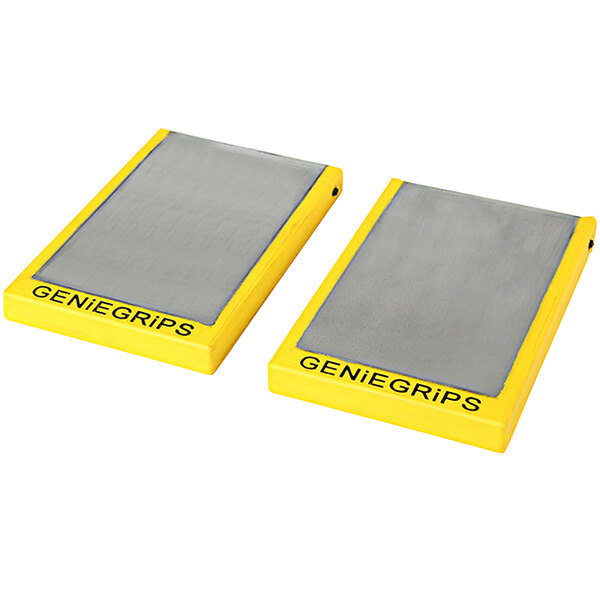 GenieGrips 5" Yellow Forklift Caps CAP125