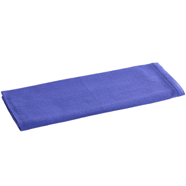 Oxford 16" x 26" Blue 100 Cotton Lint Free Cleaning Cloth 24/Pack