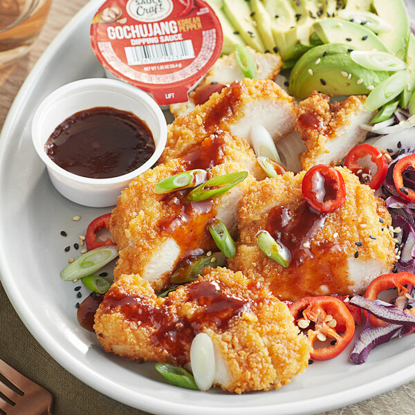 Sauce Craft Gochujang Korean Pepper Sauce Cup 1.25 oz. 96/Case