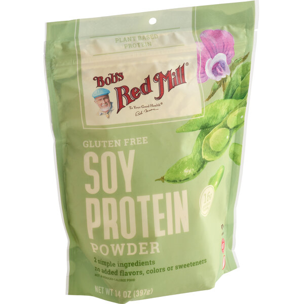 Bob's Red Mill GlutenFree Soy Protein Powder 14 oz. 4/Case