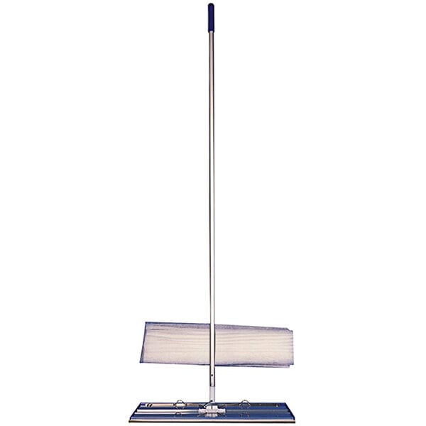 A Clarke Dust Magnet floor mopper with an adjustable handle.