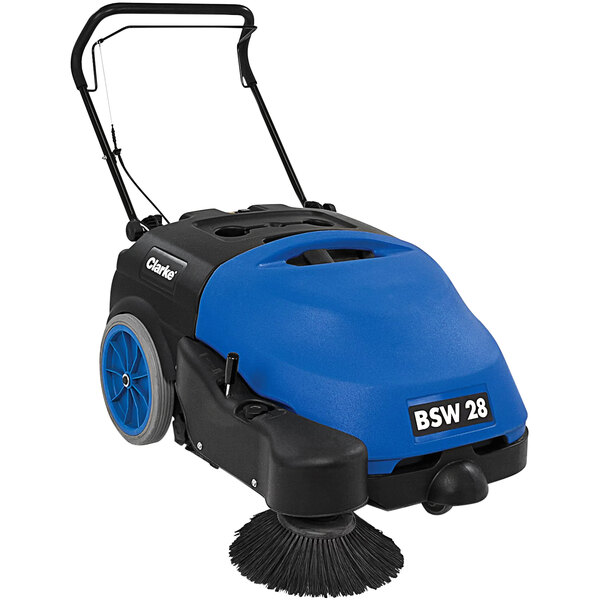 Clarke 9084705010 BSW 28B 28" Cordless Walk Behind Sweeper with Battery