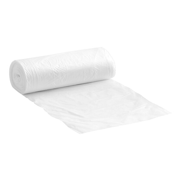 Semi-Clear Trash bags Trash Can Liner (40-45gal) for medium to large trash  bin, Recycling, Home, Commercial, Industrial Liners Clear Garbage Bags for