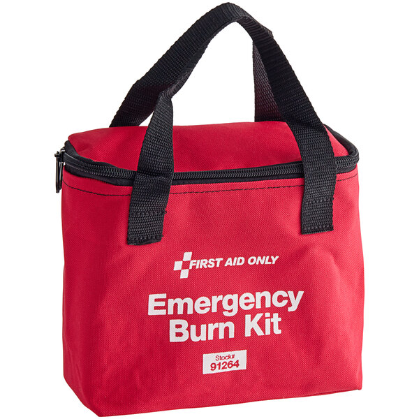 First Aid Only 91264 Enhanced Burn Care Kit with Fabric Case
