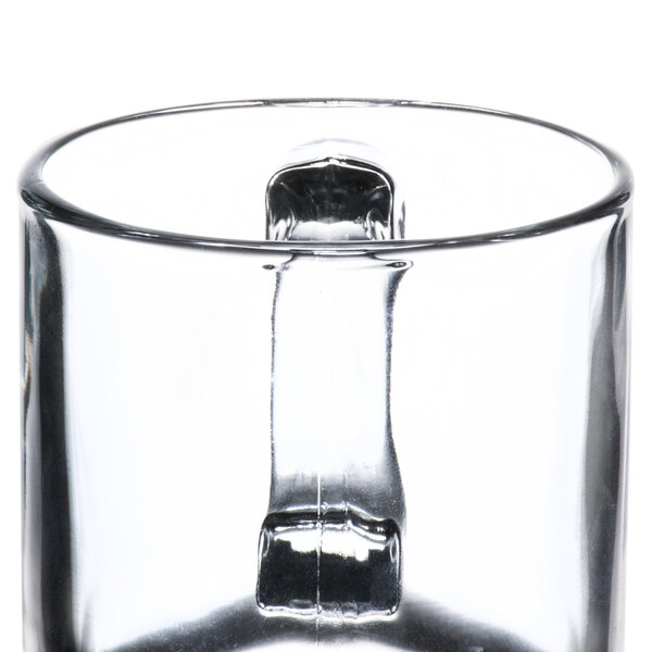 Libbey 10 Oz Clear Glass Mug for Coffee & Warm Beverages (1 Doz.)