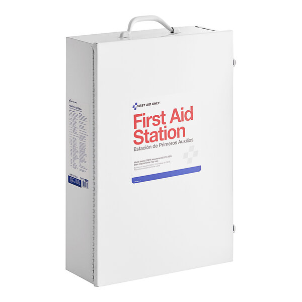 First Aid Only 6175 762-Piece 4-Shelf First Aid Cabinet