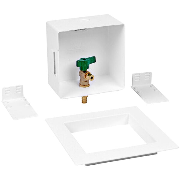 Oatey 39158 1/4 Turn F1807 Square Ice Maker Outlet Box