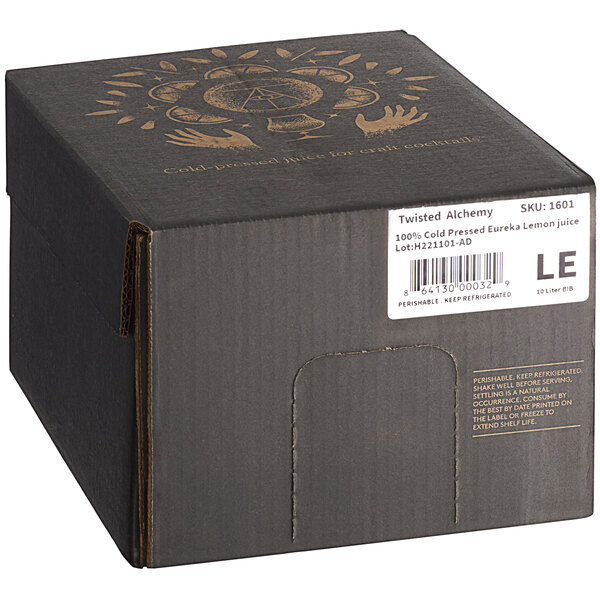 Twisted Alchemy ColdPressed Eureka Lemon Juice Bag in Box 338 oz.