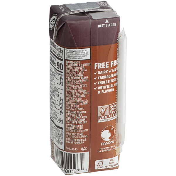 Silk Dark Chocolate Almond Milk 8 fl. oz. 18/Case