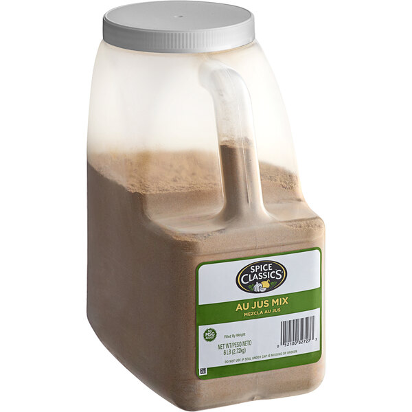 Spice Classics Au Jus Gravy Mix 6 lb. 3/Case
