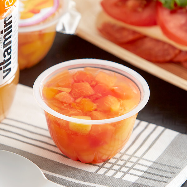 Dole Papaya Mango in Juice 4 oz. Cup 36/Case