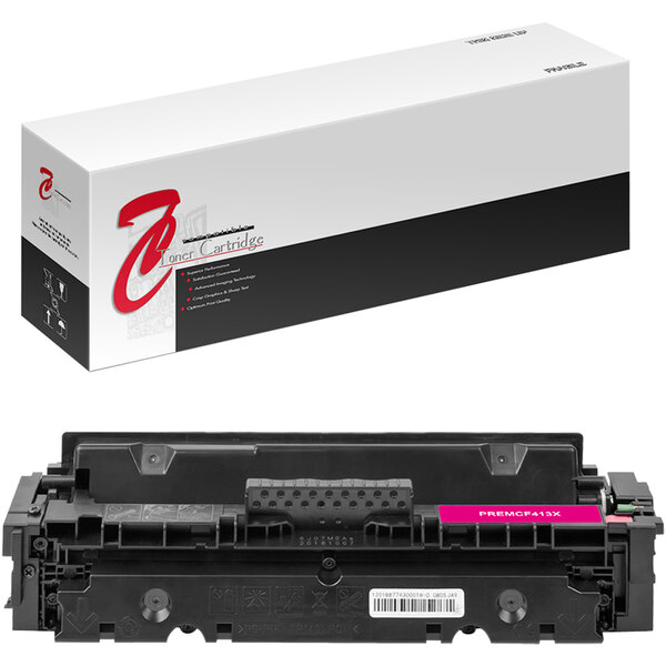 Point Plus Magenta Remanufactured Printer Toner Cartridge Replacement for HP CF413X - 5,000 Page Yield