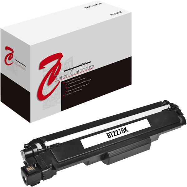 A Point Plus black printer toner cartridge for Brother printers in a white box with red and black text.